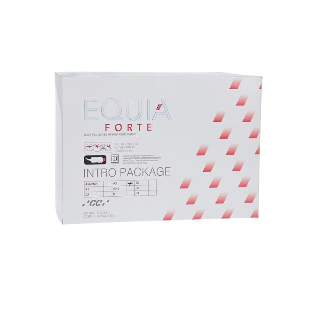 GC 452003 Equia Forte Fil Glass Ionomer Bulk Fill Capsule Introductory Kit A3 GC 452003 Equia Forte Fil Glass Ionomer Bulk Fill Capsule Introductory Kit A3